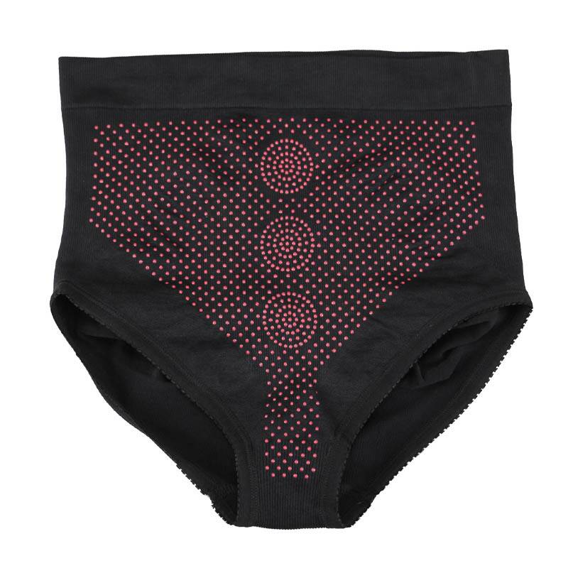 Black Tummy Control Thong Body Shaper 