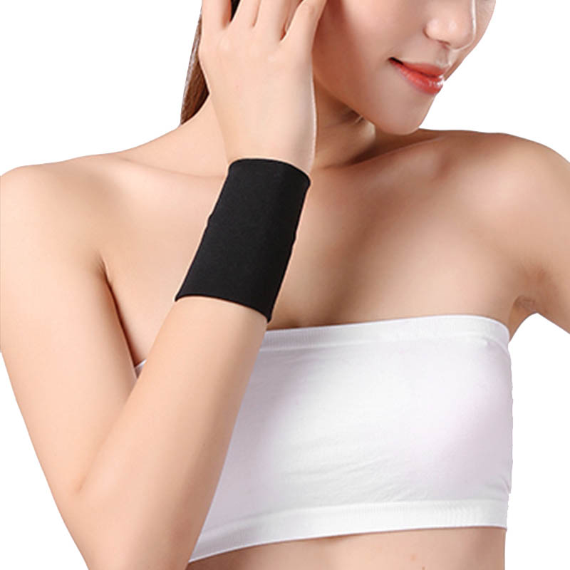 Black Breathable Injury Protector Wrist