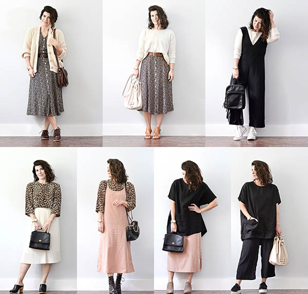 How to reduce the waist of the bucket by dressing and matching?