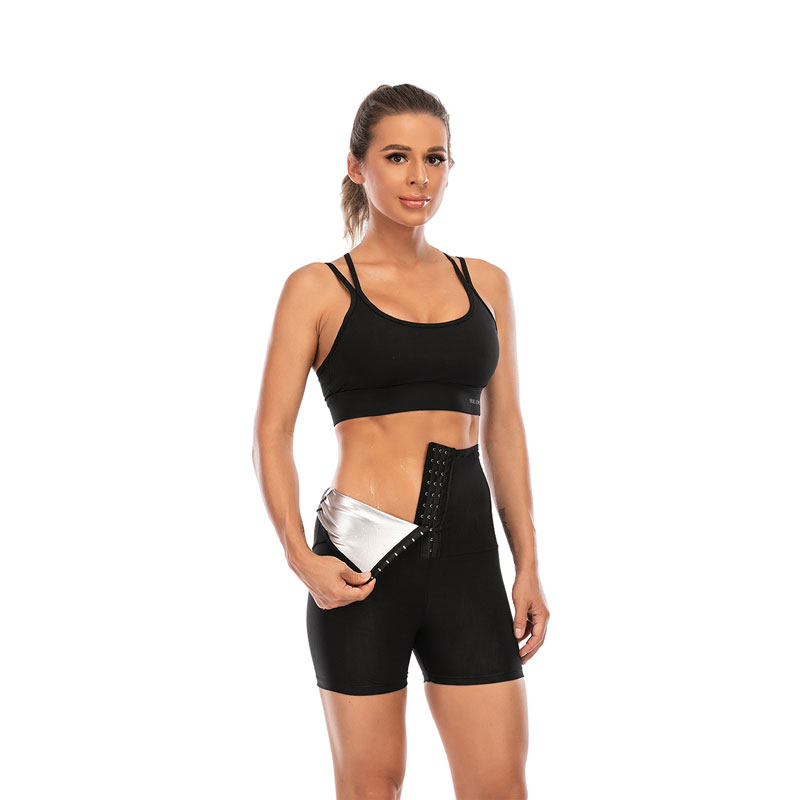 Tummy Control for Women Sweat Compression High Waist Yoga Pants MHW100241B