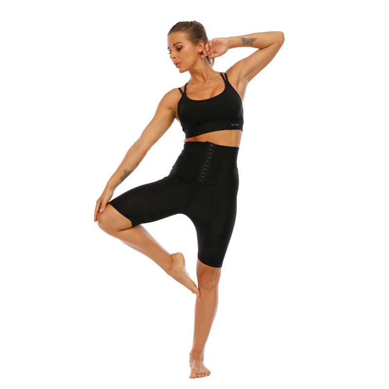  Women's Compression High Waist Sweat Workout Yoga Pants MHW100240B