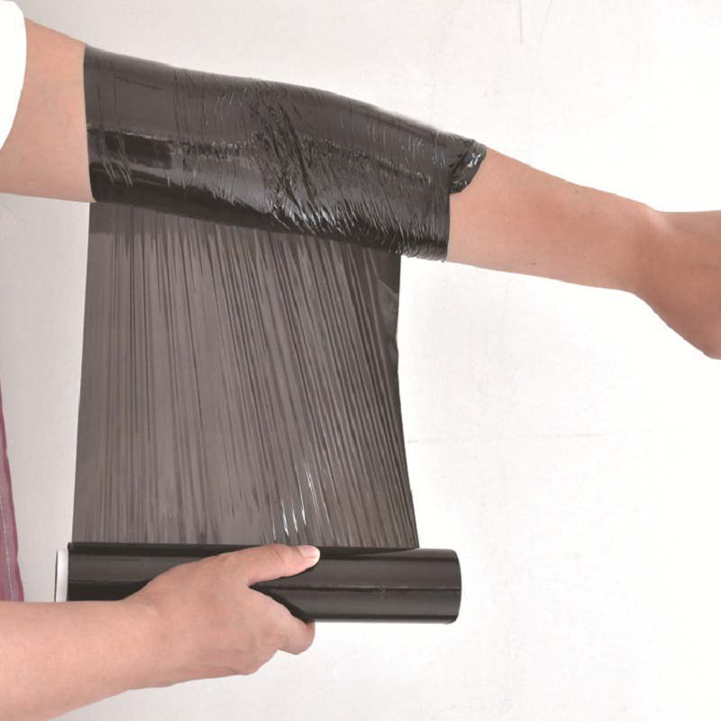 Premium Black Osmotic Plastic Slimming Body Wrap Film