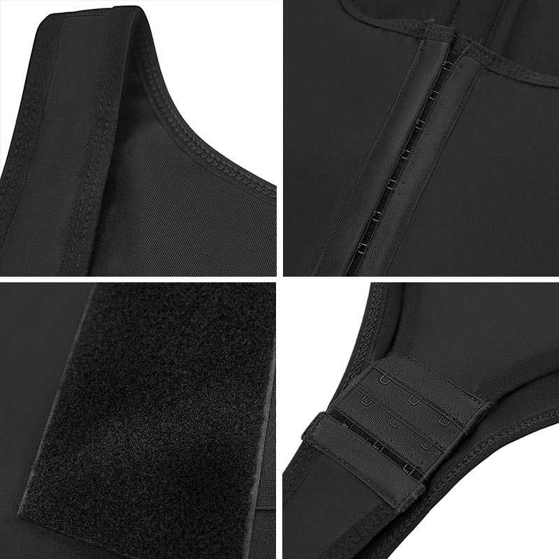 butt lift tummy control Waist Trainer Bodysuit by a detail