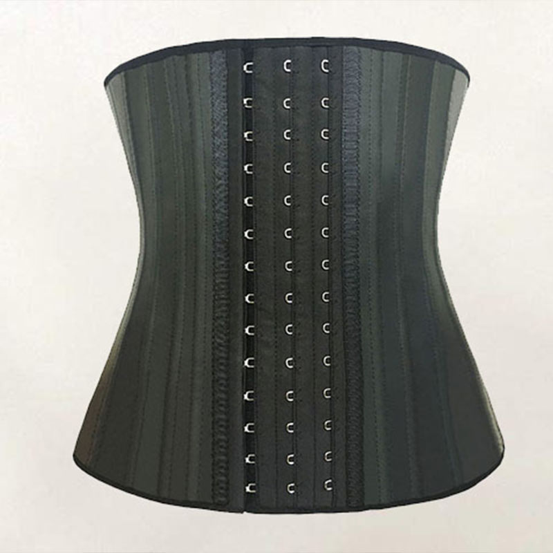 durable smooth leather waist trainer front