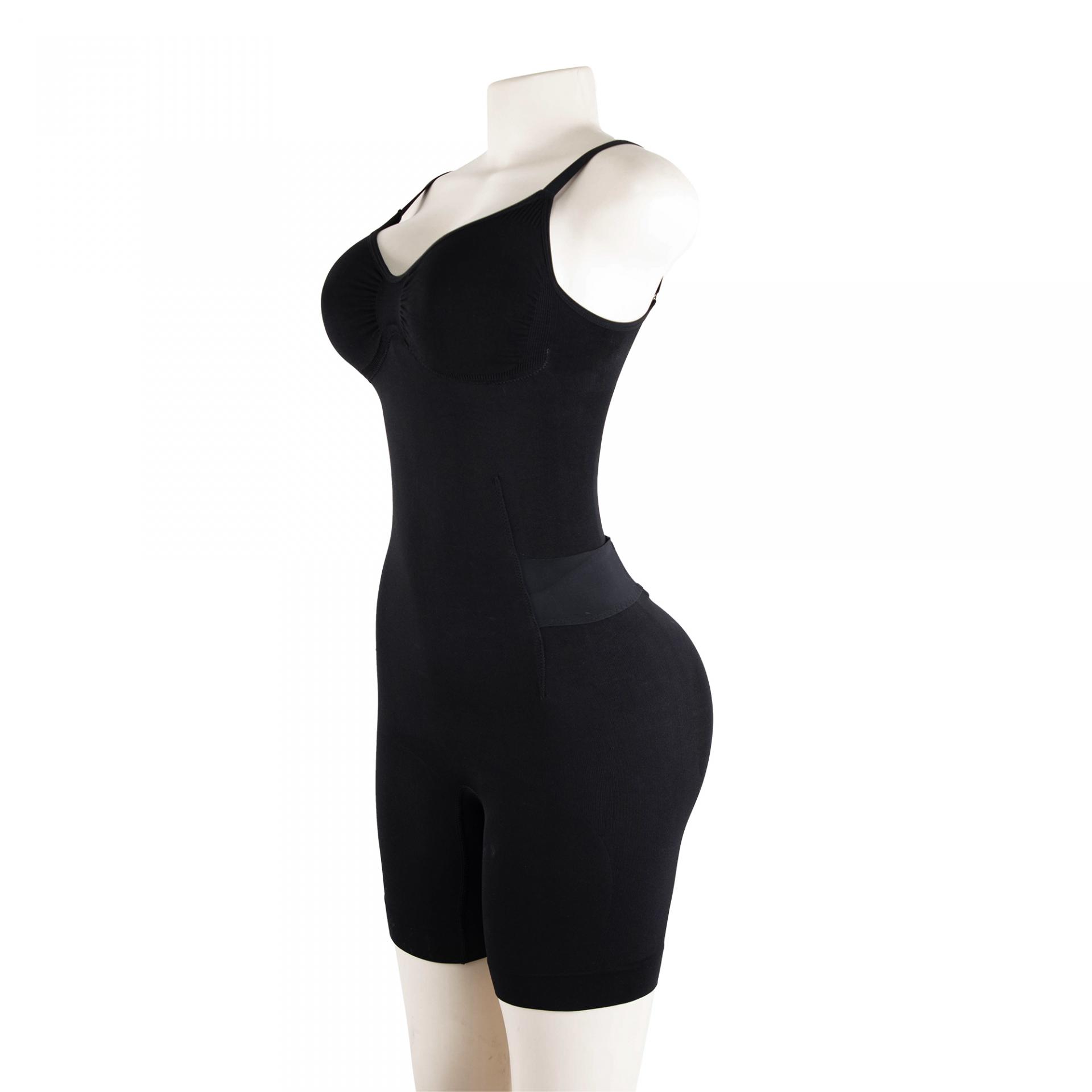 sculpt rear release bodysuit by side view