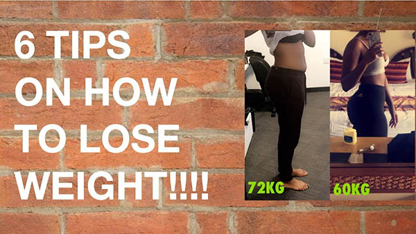 6 tips for losing weight.