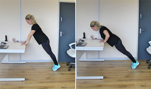 The ways of  office workers to lose their stomach fat