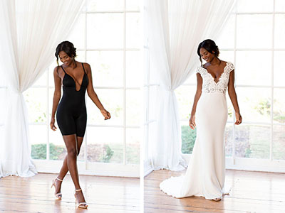 wear a bodysuit in my wedding dress