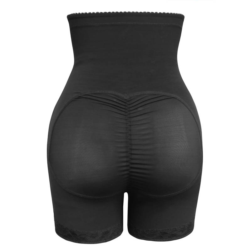 Black High Waist  Tummy Control Panties MH1944