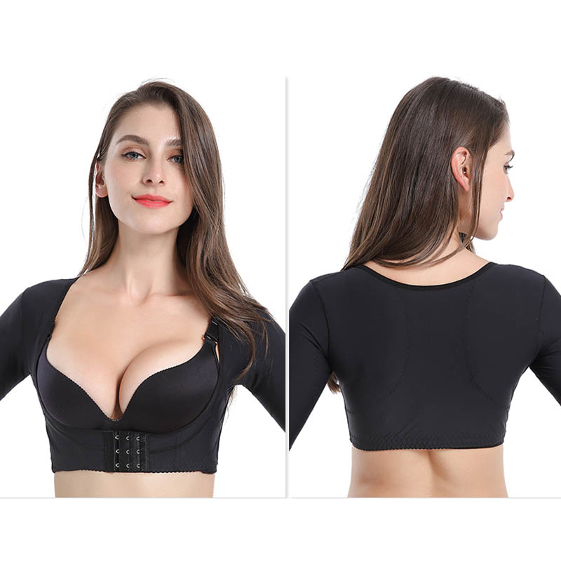 Black Sleeves Slimmer Posture Corrector MH1882