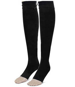 Zippered Medical Compression Socks MH1626