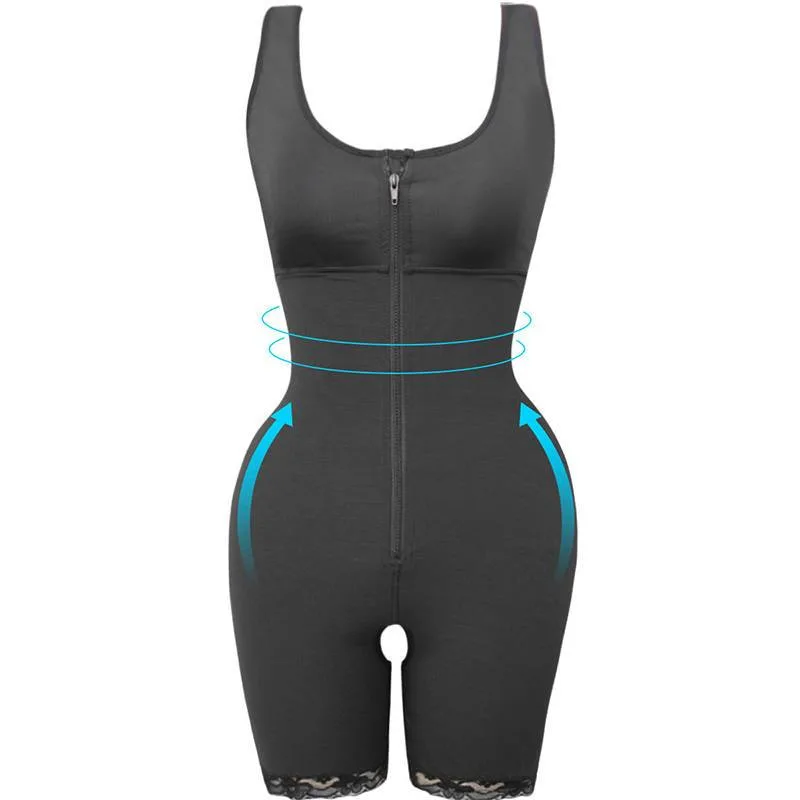 Zip Up Body Shaper Shorts - Image 5