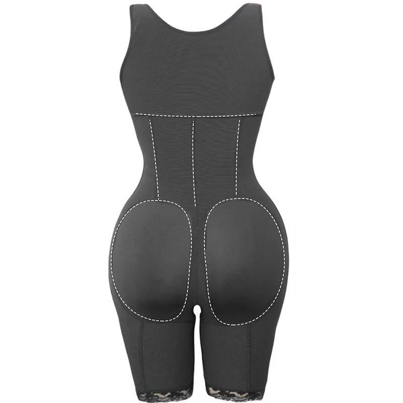 Zip Up Body Shaper Shorts - Image 6