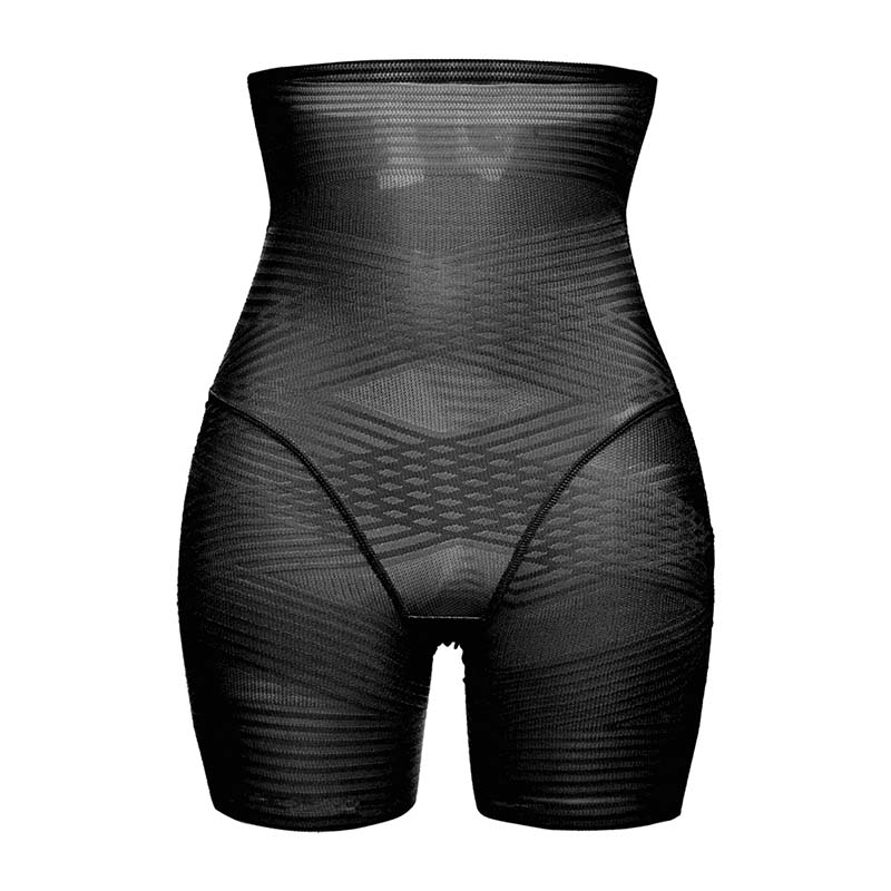 Wholesale High Waisted Body Shaper Shorts Butt Lifter Shapewear - MHW100036B