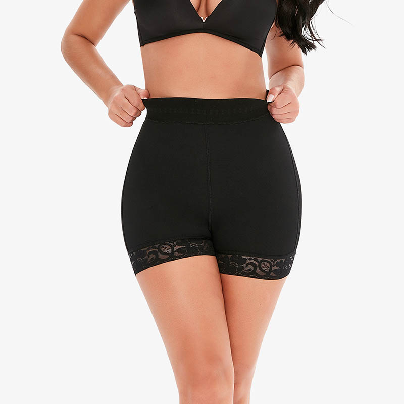 Custom High Waist Shaping Shorts Wholesale MHW100039