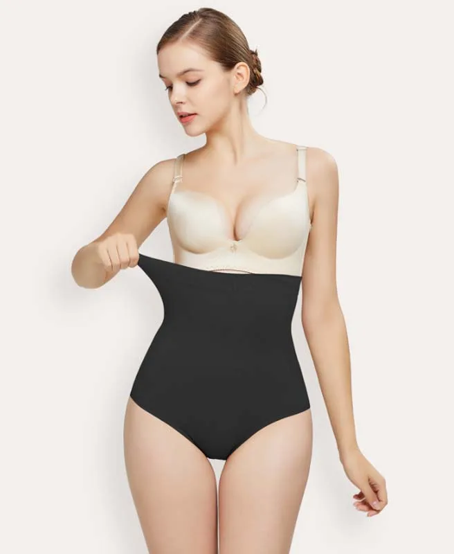 high waisted full briefs - alternate view