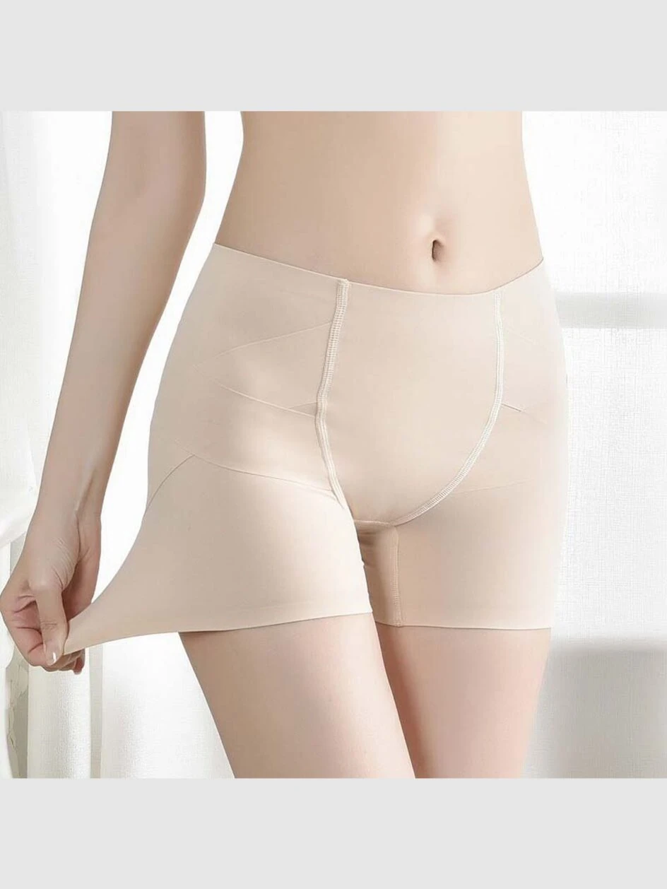 High-Waist Butt-Lifter Shaping Shorts