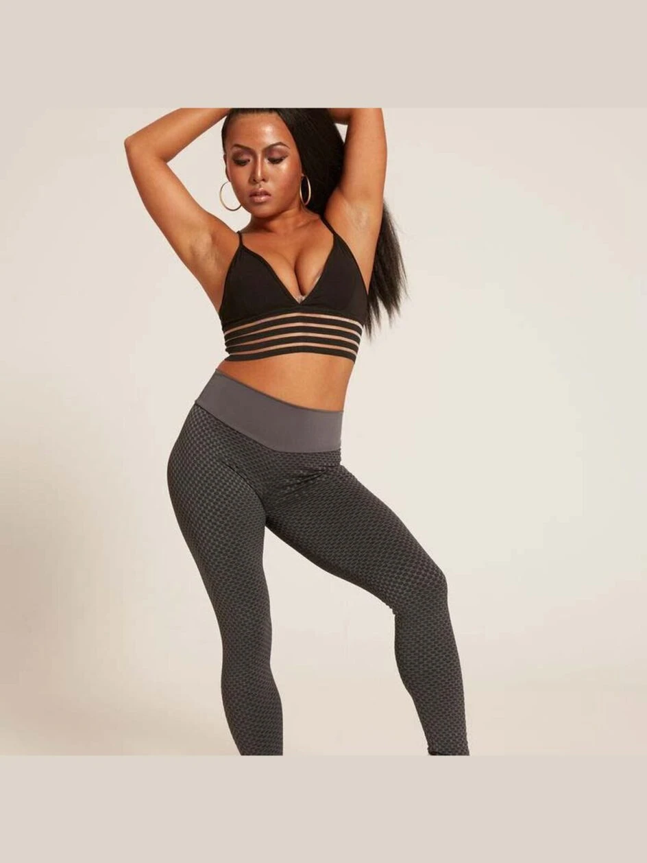 Three Rows Hook Body Shaping Yoga Pants MHW100252 – Gallery