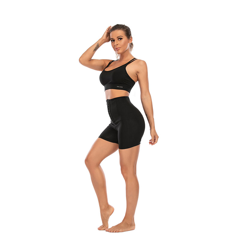 Three Rows Hook Body Shaper Yoga Pants MHW100253