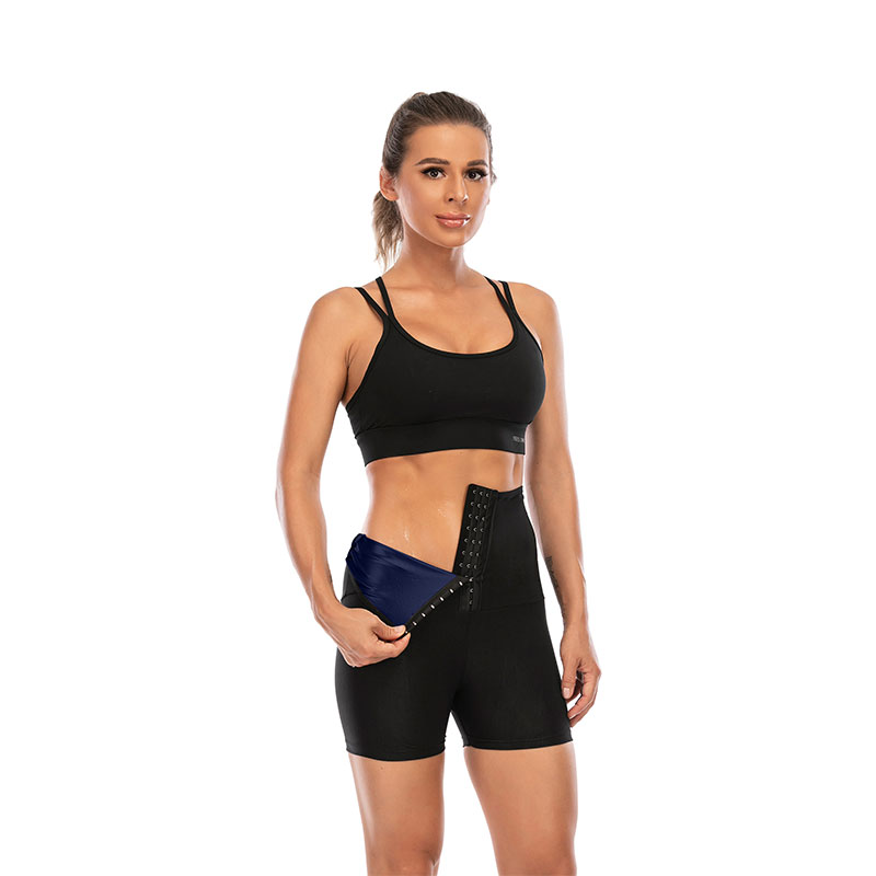 Three Rows Hook Body Shaper Yoga Pants MHW100253
