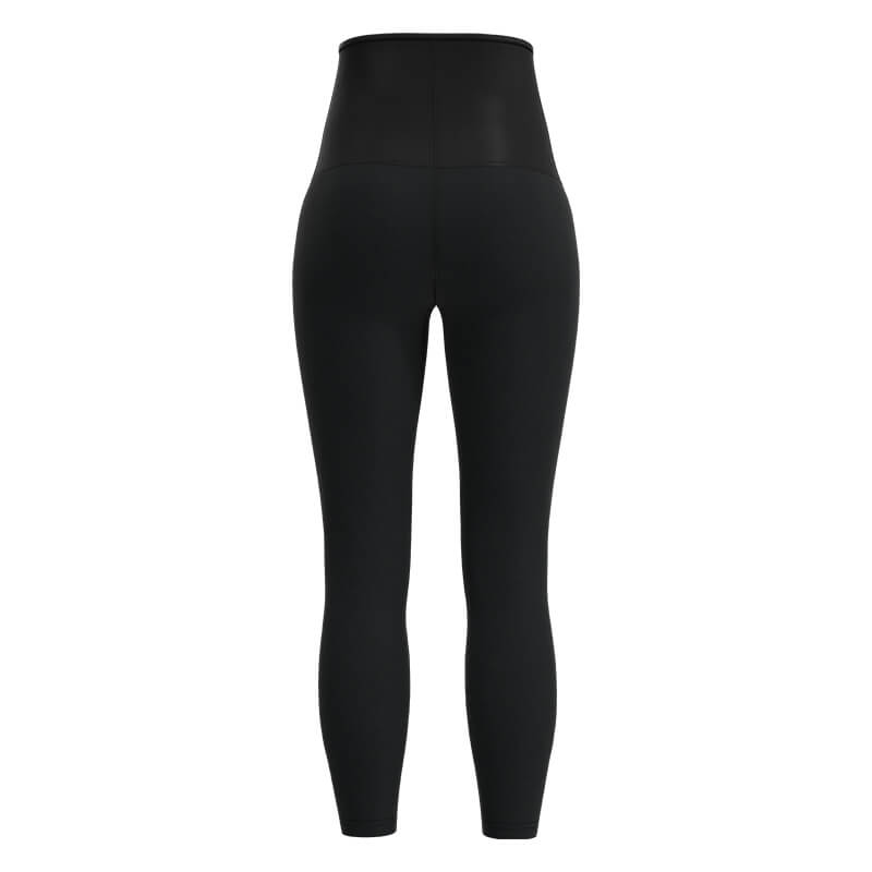 YKK Zipper Dairy Milk Silk High Waist Trainer ​Cropped Trousers MHW100277B