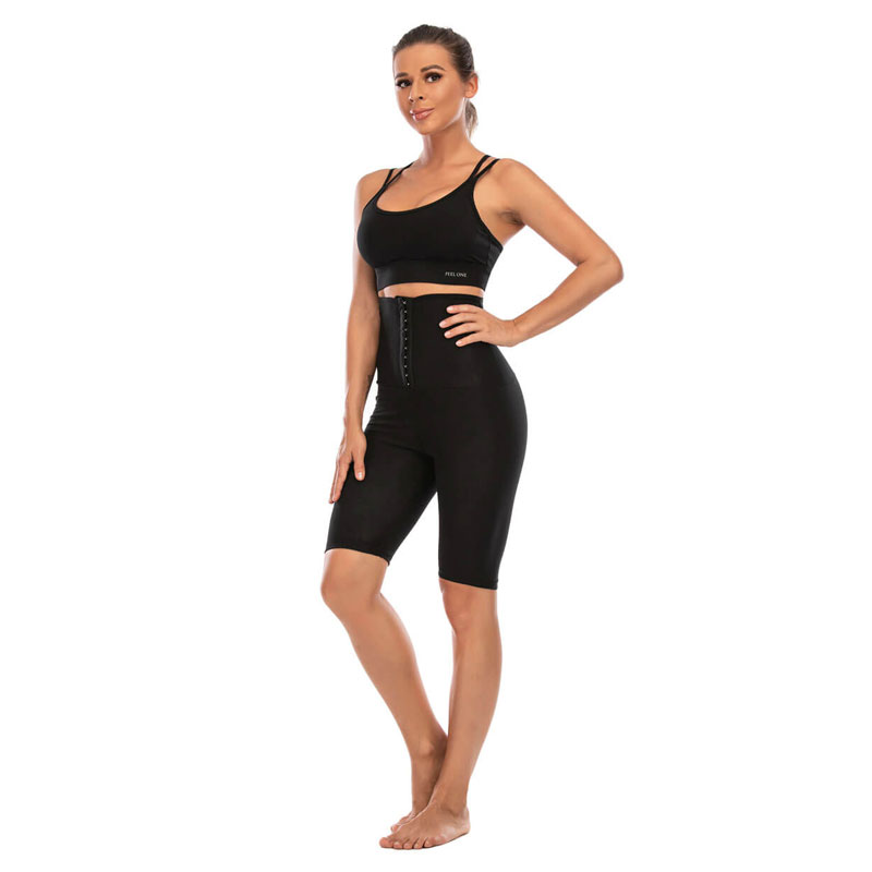Women's Compression High Waist Sweat Workout Yoga Pants MHW100240B
