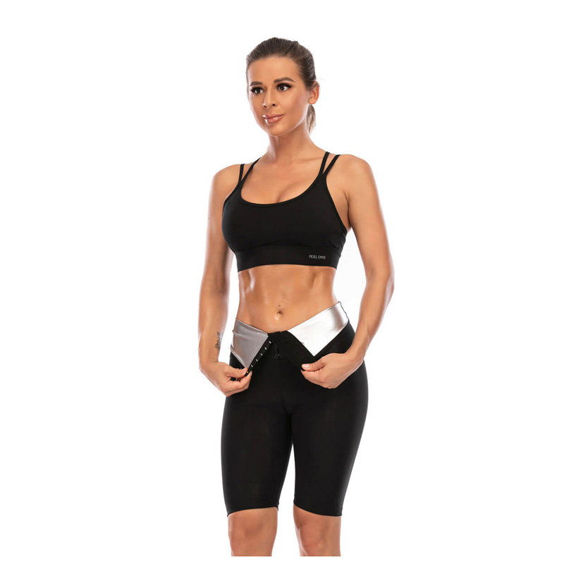 Women's Compression High Waist Sweat Workout Yoga Pants MHW100240B