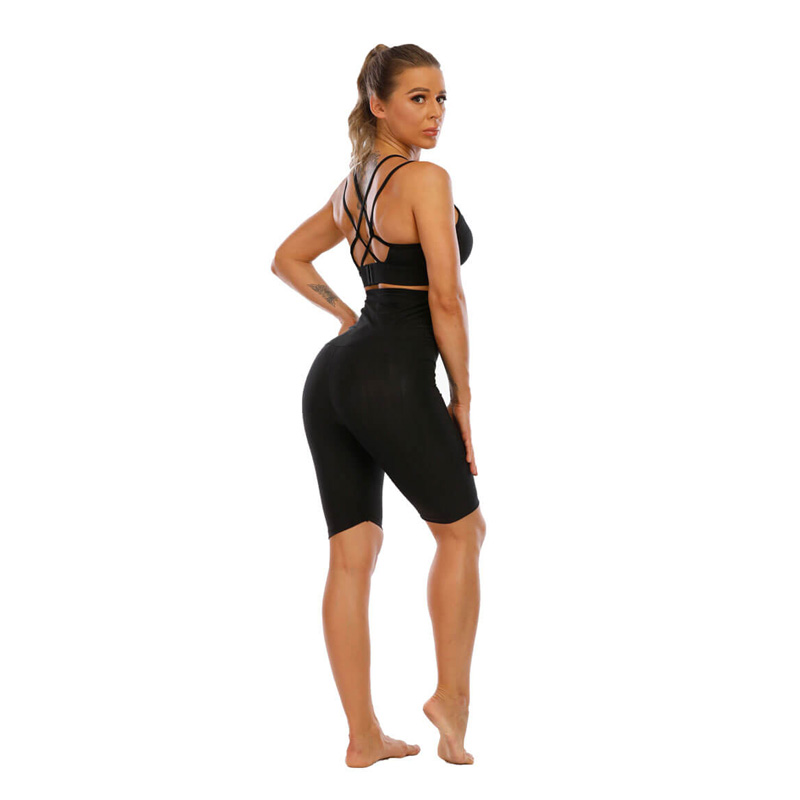 Women's Compression High Waist Sweat Workout Yoga Pants MHW100240B