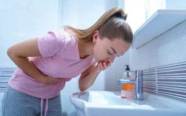What happens to your body if you induce vomiting 2