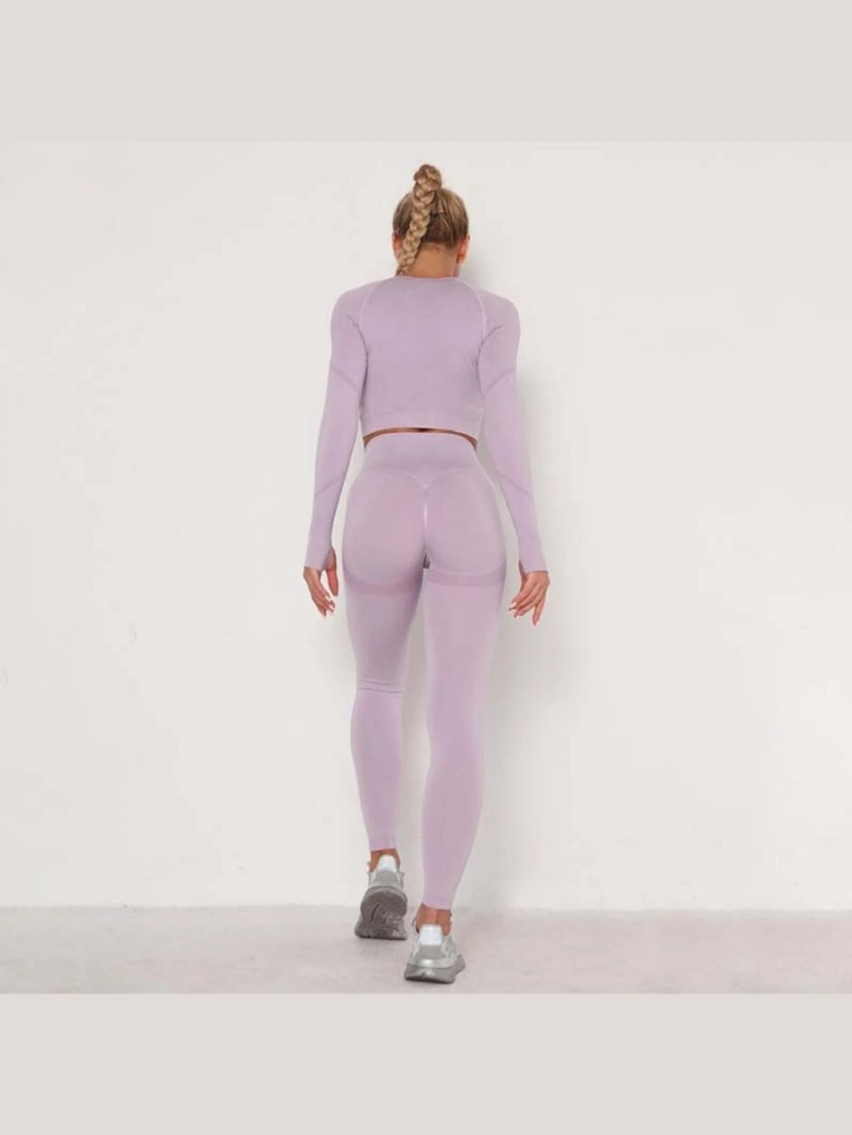 Yoga Leggings Set Women’s Workout Set 3 Piece Tracksuit MH13926 – Gallery