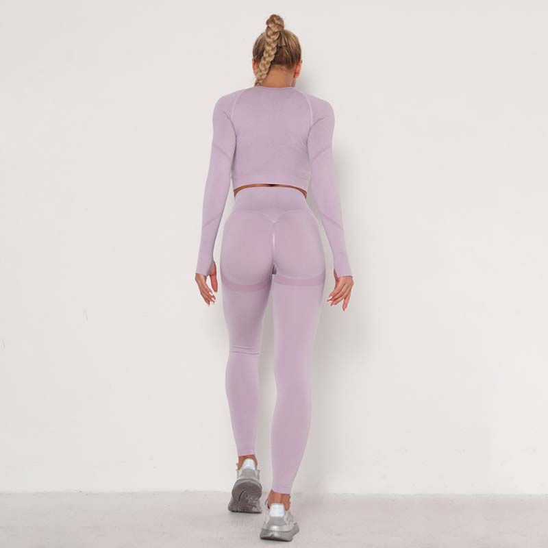 Lot de leggings de yoga en gros - Ensemble de sport pour femme, survêtement 3 pièces MH13926