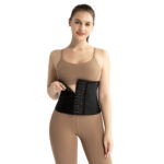 Latex Waist Trainer for Women Short Torso Corset Sports Workout MH1511