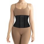Latex Waist Trainer for Women Short Torso Corset Sports Workout MH1511