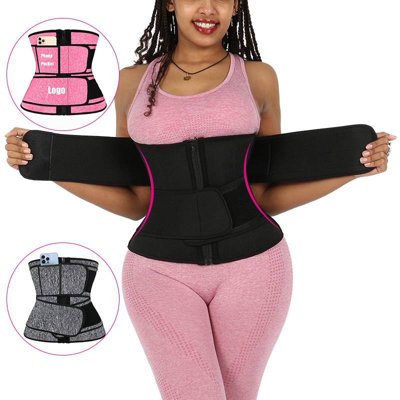 Slimming Shaper Neoprene Double 2 Belt Waist Trainer