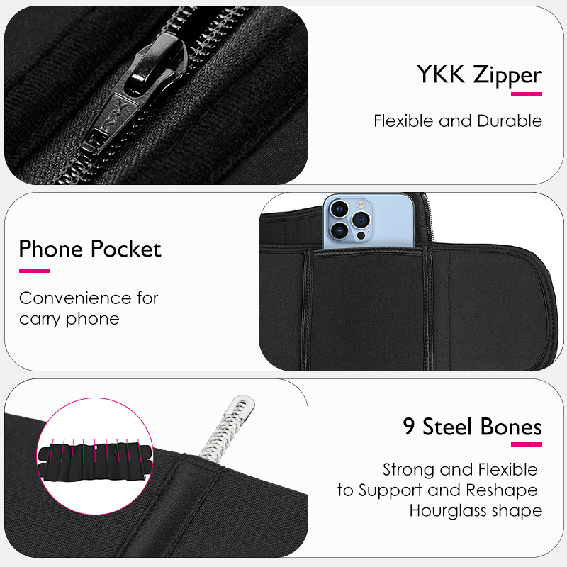 Slimming Shaper Neoprene Double 2 Belt Waist Trainer