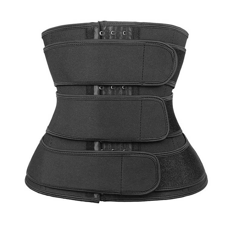 Neoprene Waist Trainer for Women 3 Straps Tummy Control Workout Corset