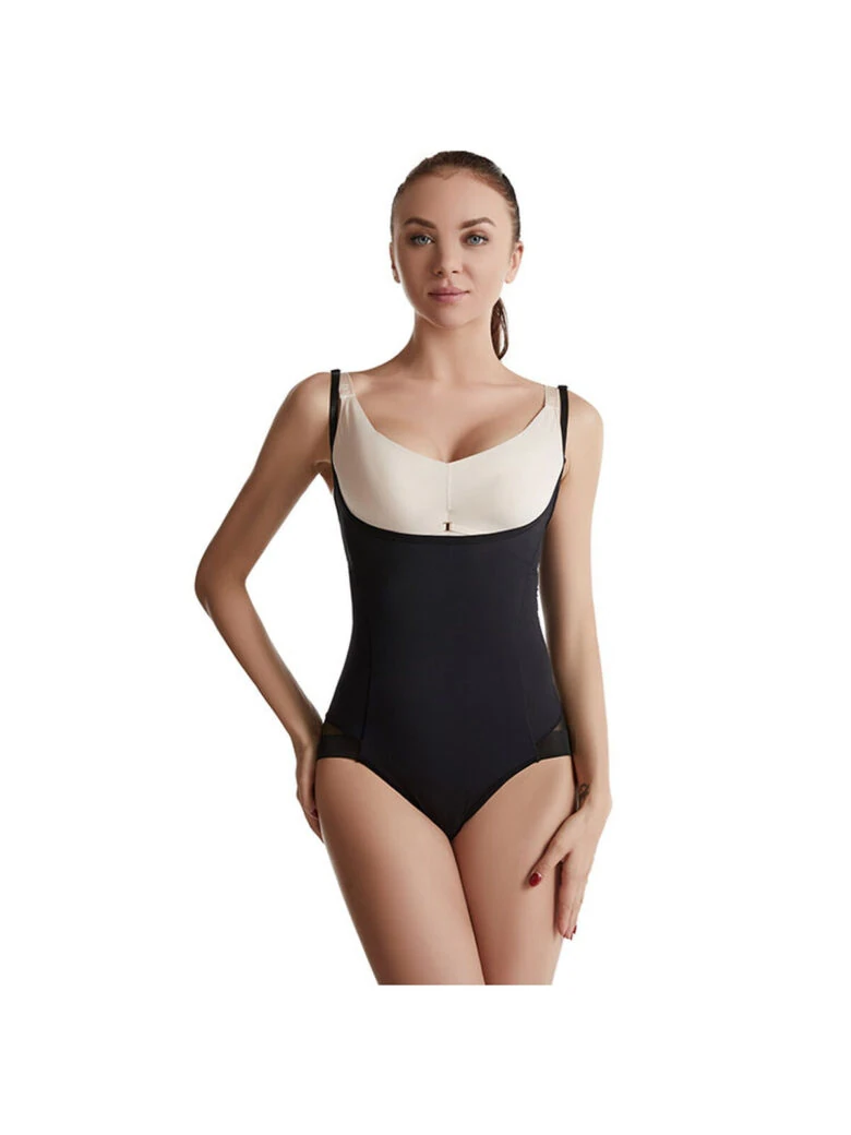 Open-Bust Bodysuit Shapewear - alternate view