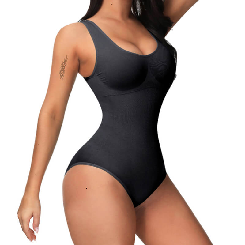Bauchformender String-Shapewear-Body – Großhandel MHW100273