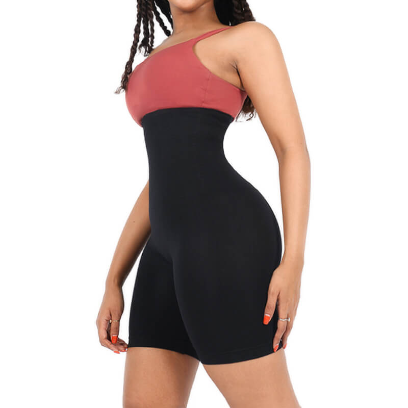 Seamless High Waisted Shortie Tummy Control Shapewear Shorts MHW100270