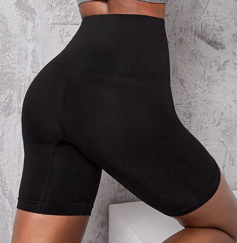 high waisted tummy control shorts - alternate view