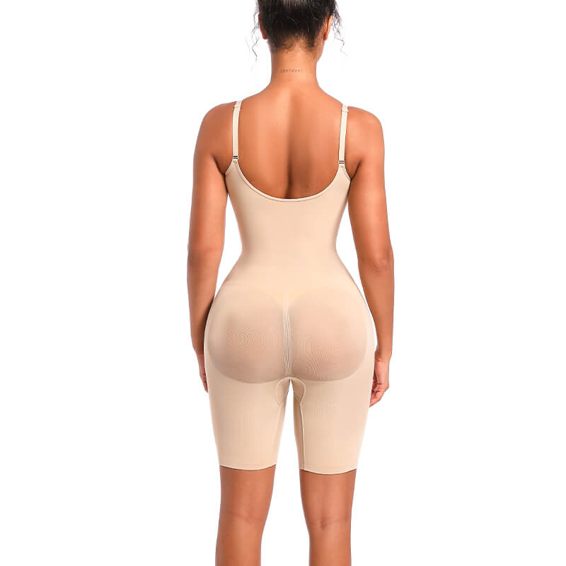 Invisible Shaping Mid-Thigh Bodysuit Shapewear Nanbin Wholesale - MT000292S