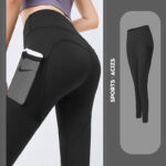 Wholesale Running Leggings With Phone Pocket MHW133579