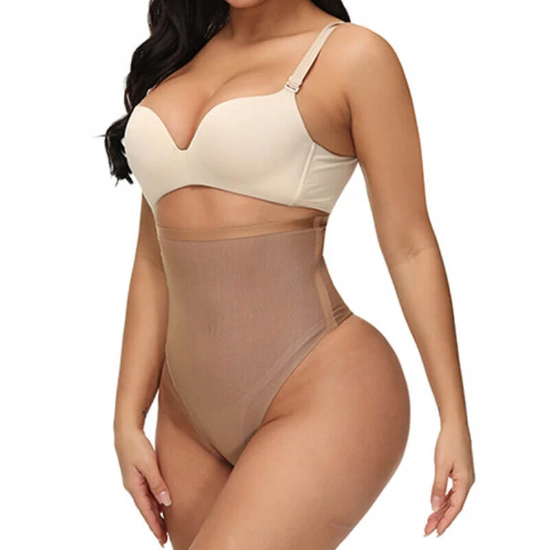 tummy control thong underwear - alternate view