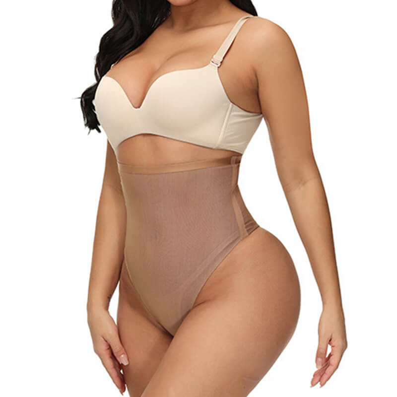 NANBIN Wholesale High Waisted Tummy Control Thong - MT000033