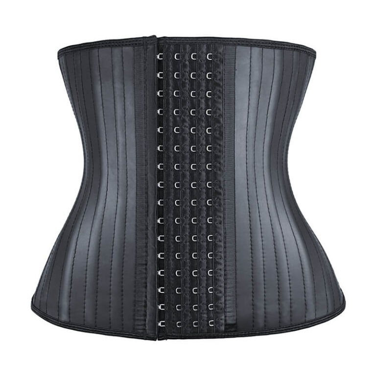 11.5 Inch 4 Row Hooks 25 Steel Bone Latex Waist Trainer MHW100006
