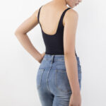 Sleeveless Tank Square Neck Bodysuit MT000305