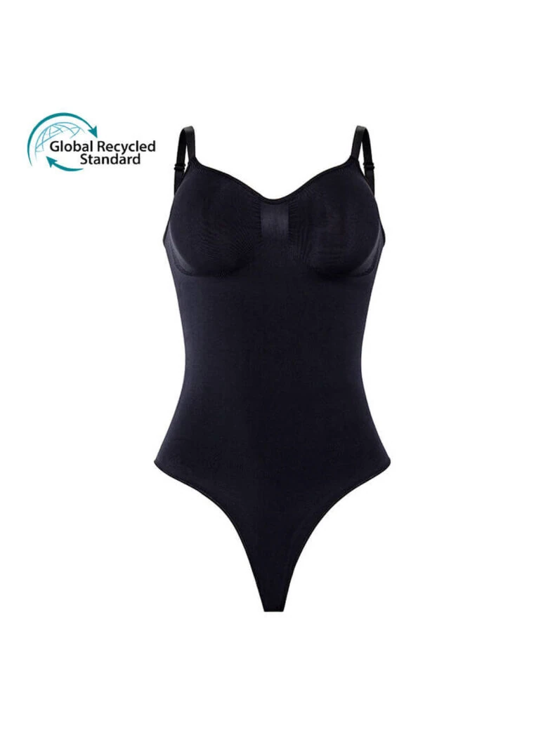 Smooth Contour Thong Body Shaper Bodysuit - alternate view