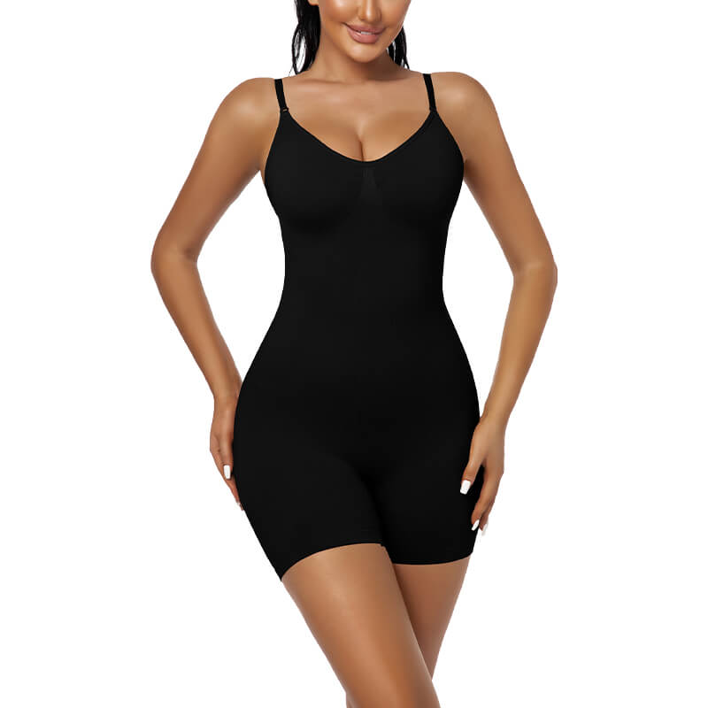 NANBIN Wholesale Zero-Feel Lift Mid Thigh Bodysuit Shapewear, MHW100274B