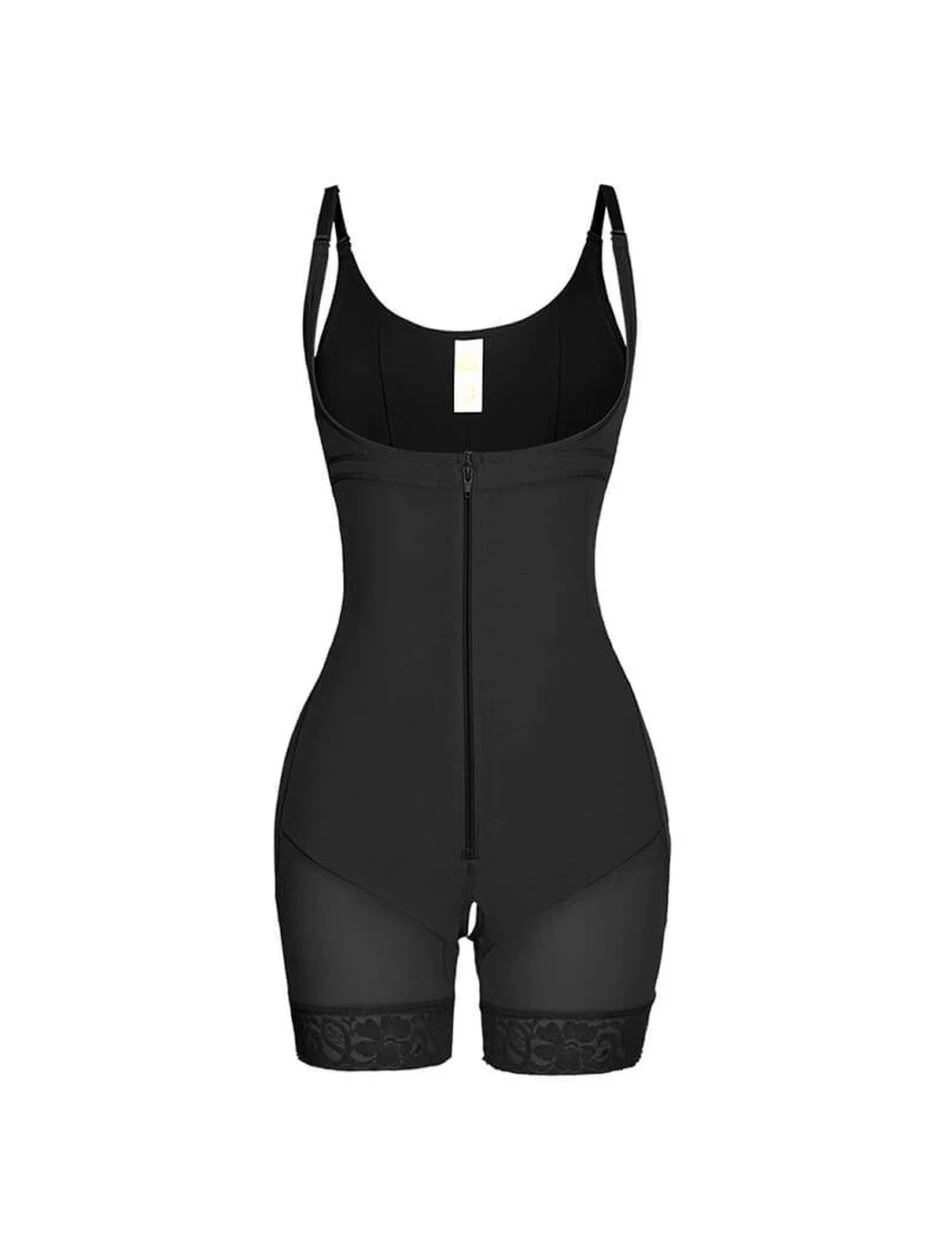 NANBIN Zero-Feel Lift Mid Thigh Bodysuit Shapewear, MHW100274B – Gallery