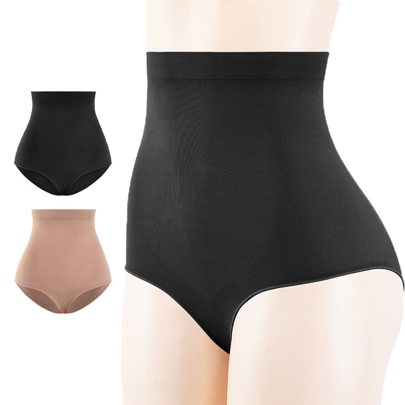 Wholesale High-Waisted Brief Tummy Control Shapewear MT000411